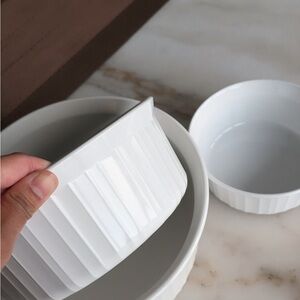 Corningware White Bakeware Set